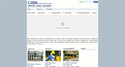 Desktop Screenshot of gibbafrica.com